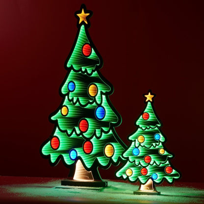 Tree w/Ornament Ekkolight 47"H