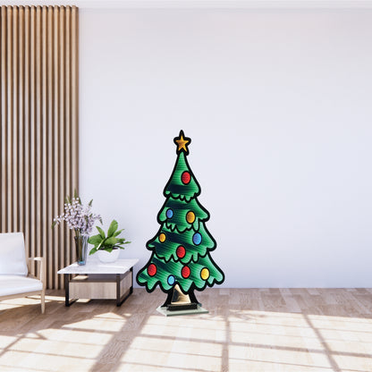 Tree w/Ornament Ekkolight 47"H