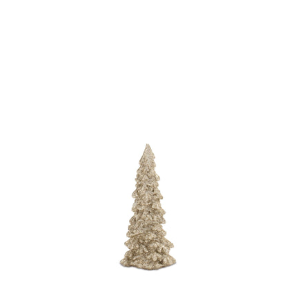 Glittered Pine Tree (Set of 3)