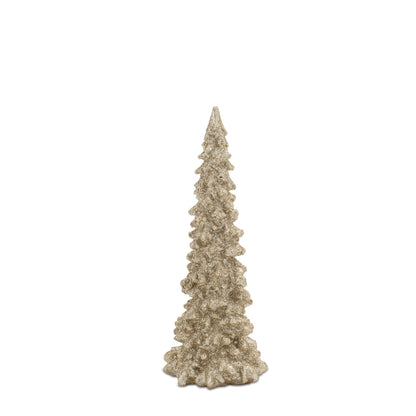 Glittered Pine Tree (Set of 3)