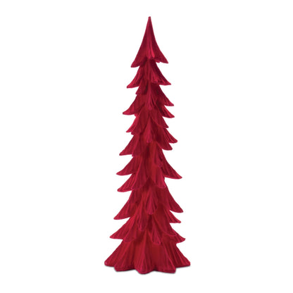 Velvet Pine Tree (Set of 3)