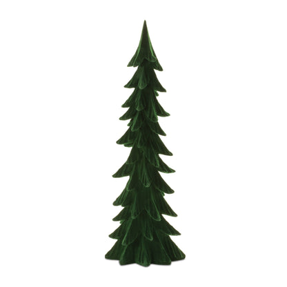 Velvet Pine Tree (Set of 3)