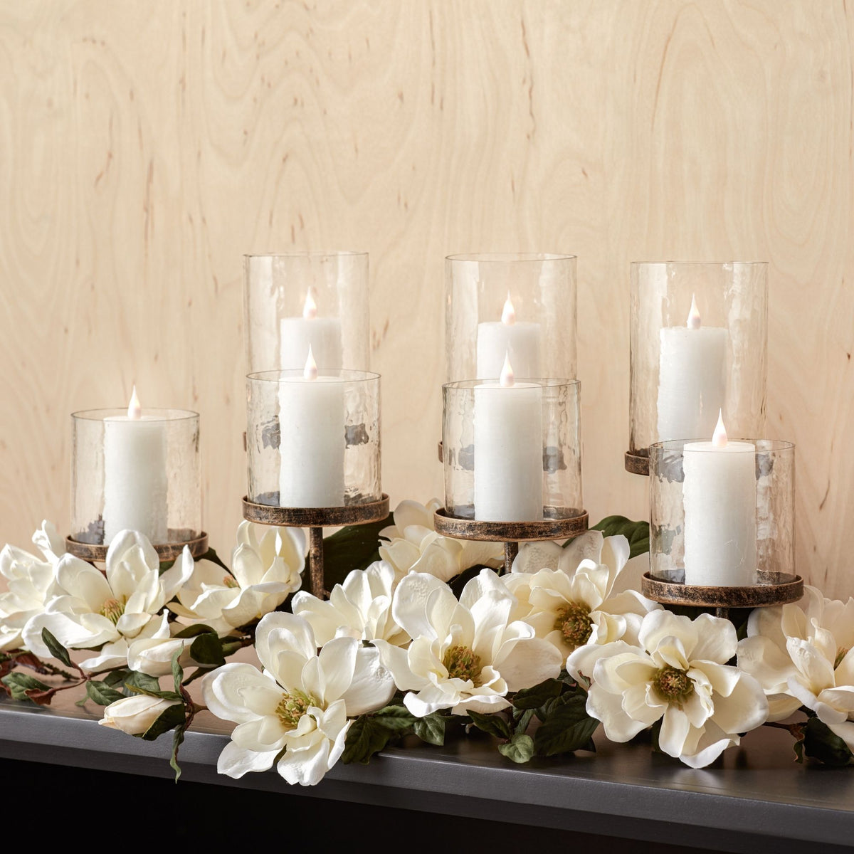 Magnolia Floral Spray (Set of 2) -Ship Only