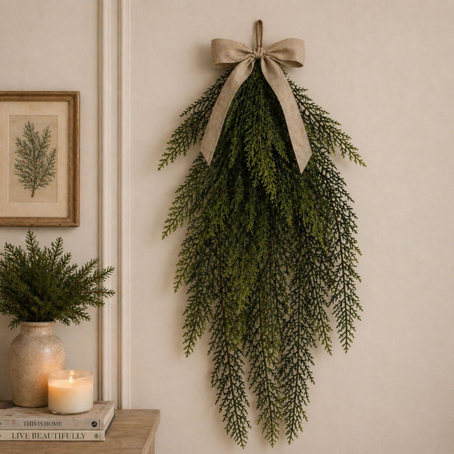 Variegated Pine Vine 31"L -Ship Only
