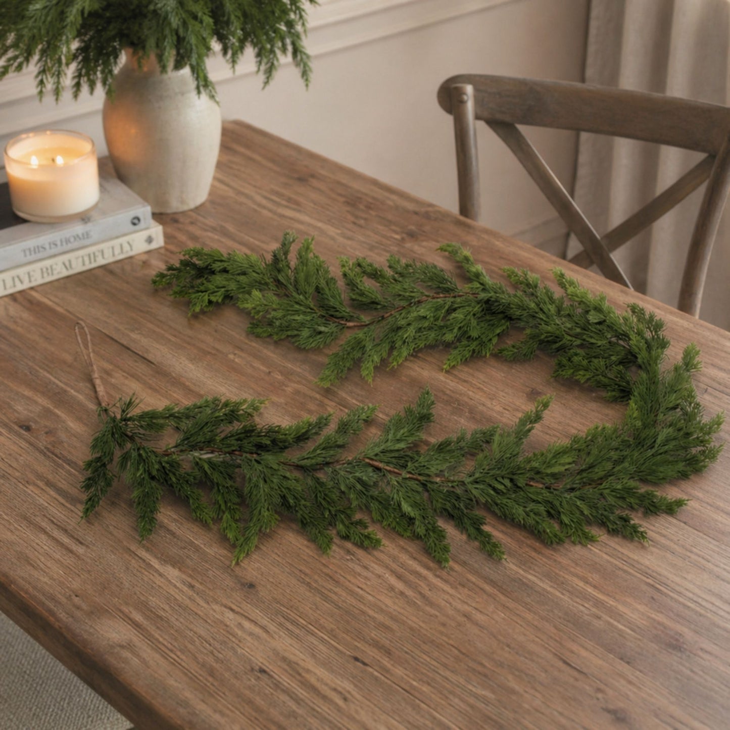 Pine Garland 6'L -Ship Only