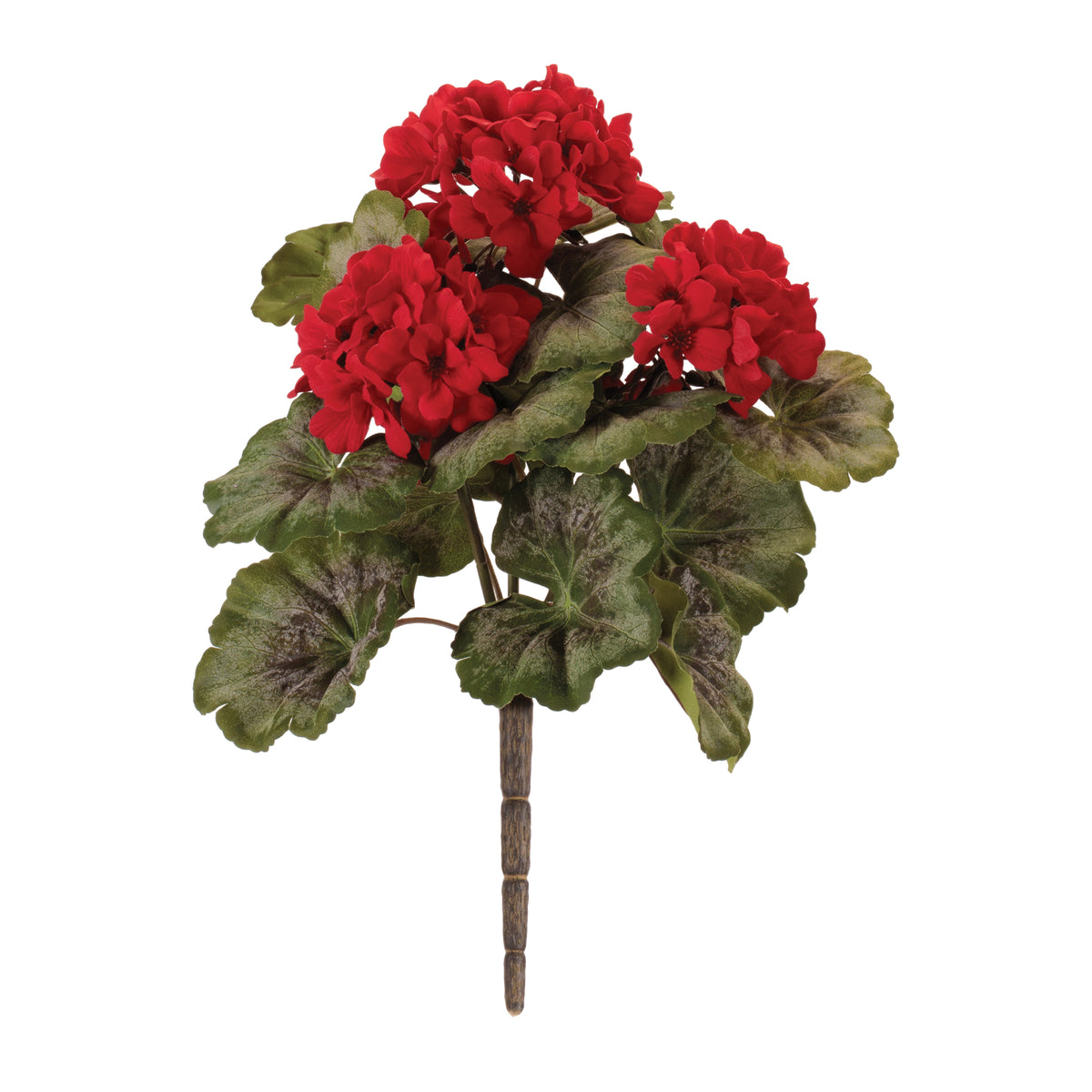 Geranium Bush (Set of 2) 14.5”H Polyester -Ship Only