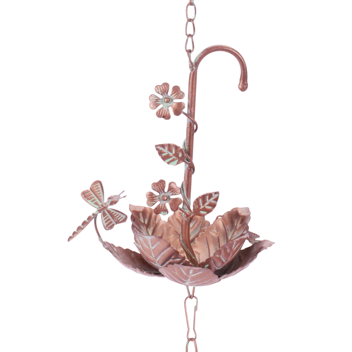 Dragonfly Rain Chain 74”L Iron -Ship Only