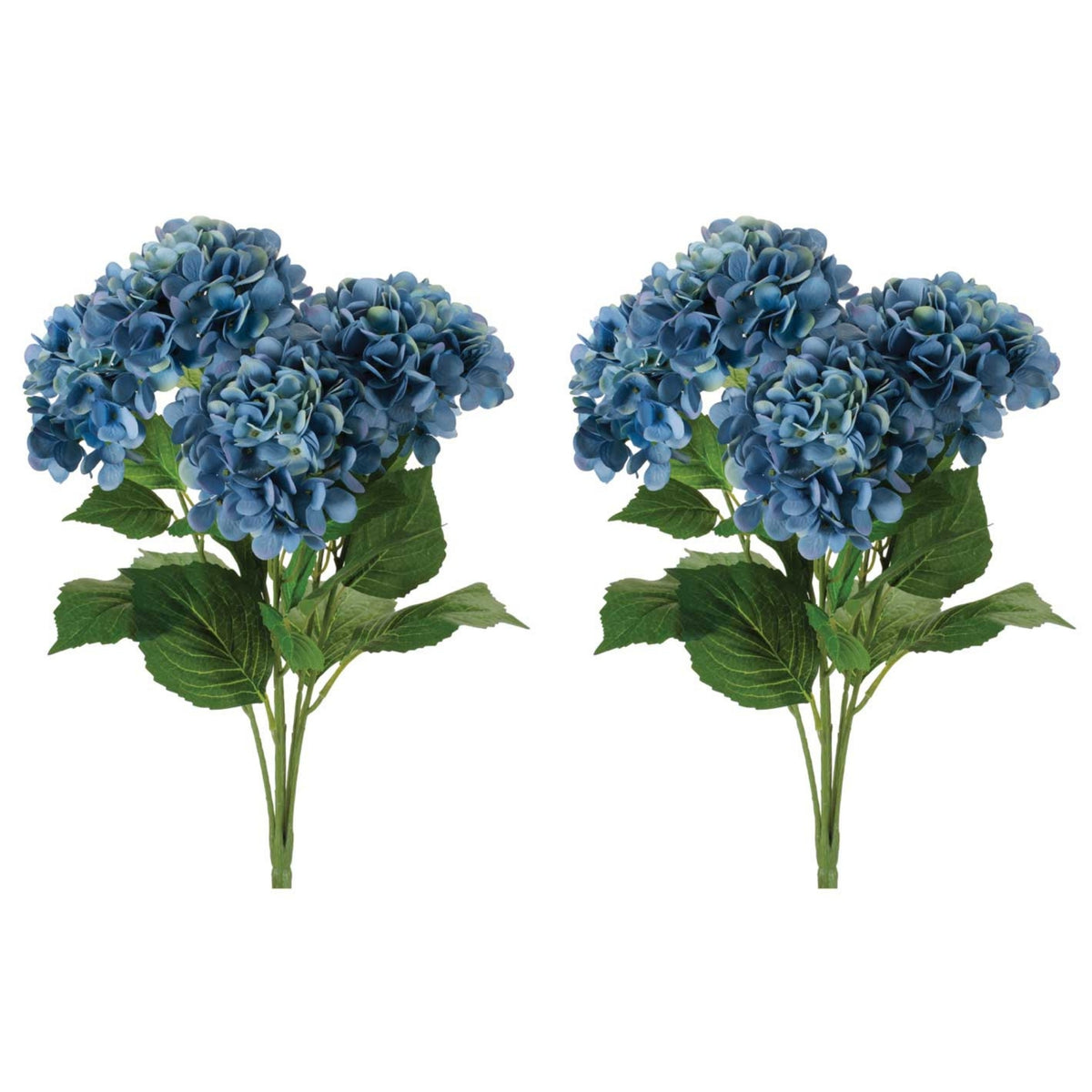 Hydrangea Bush (Set of 2) 23”H Polyester -Ship Only