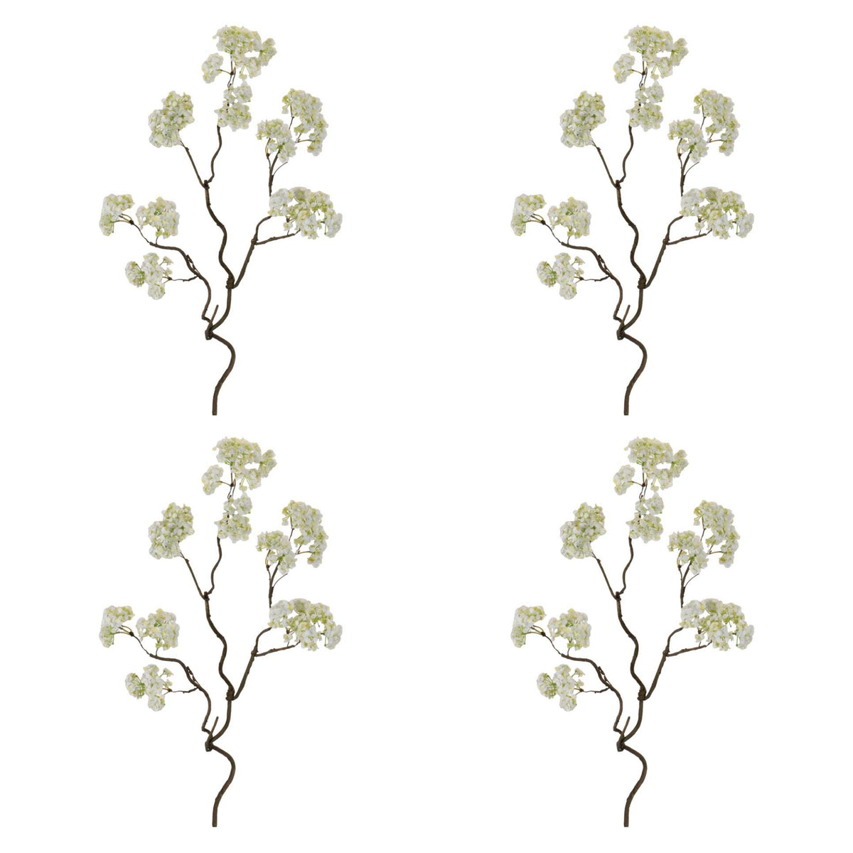 Floral Stem (Set of 4) 27.5”H Polyester -Ship Only