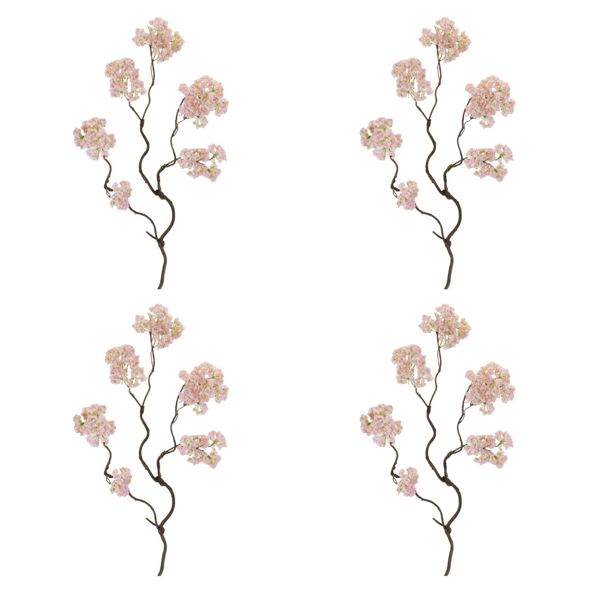 Floral Stem (Set of 4) 27.5”H Polyester -Ship Only