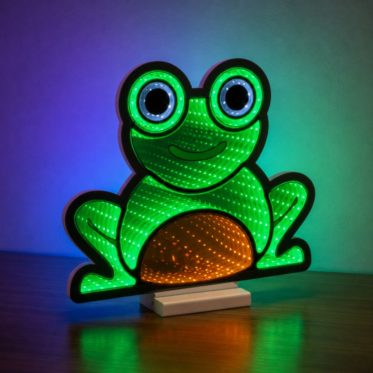 Frog Ekkolight 12”H Acrylic UL Plug -Ship Only