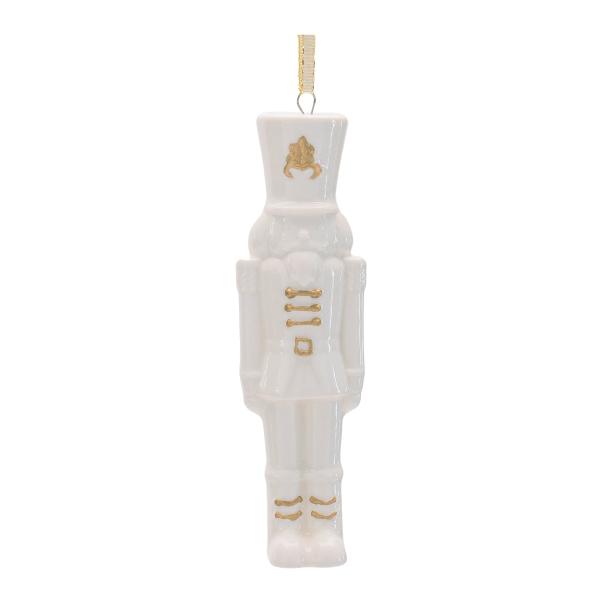 Nutcracker Ornament (Set of 12) 4.25”H Porcelain -Ship Only