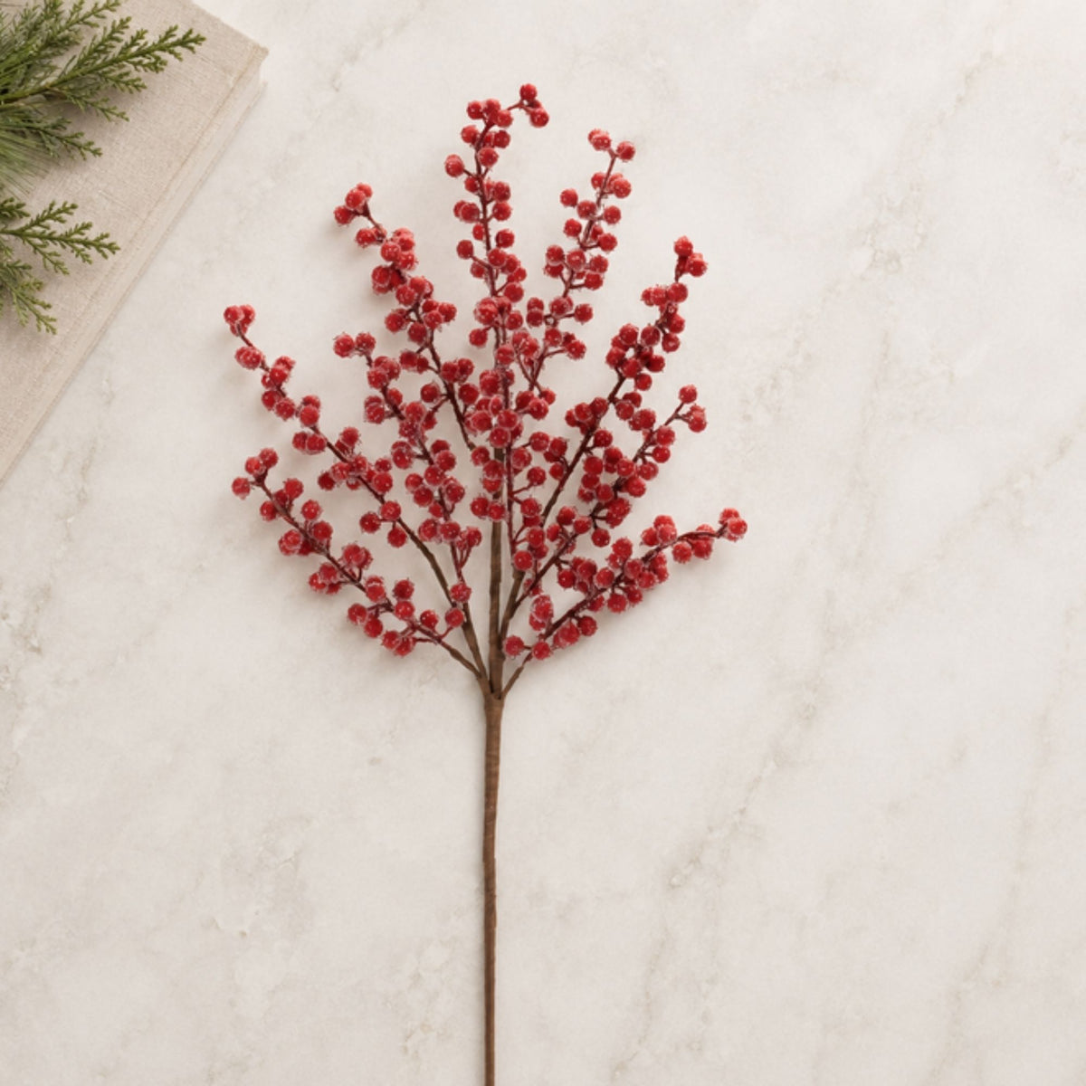 Iced Berry Spray (Set of 2) 22.5”H Foam