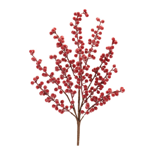 Iced Berry Spray (Set of 2) 22.5”H Foam -Ship Only
