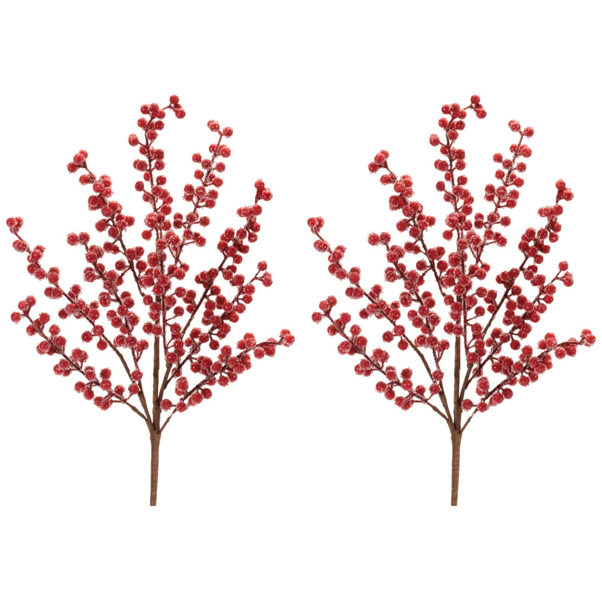 Iced Berry Spray (Set of 2) 22.5”H Foam