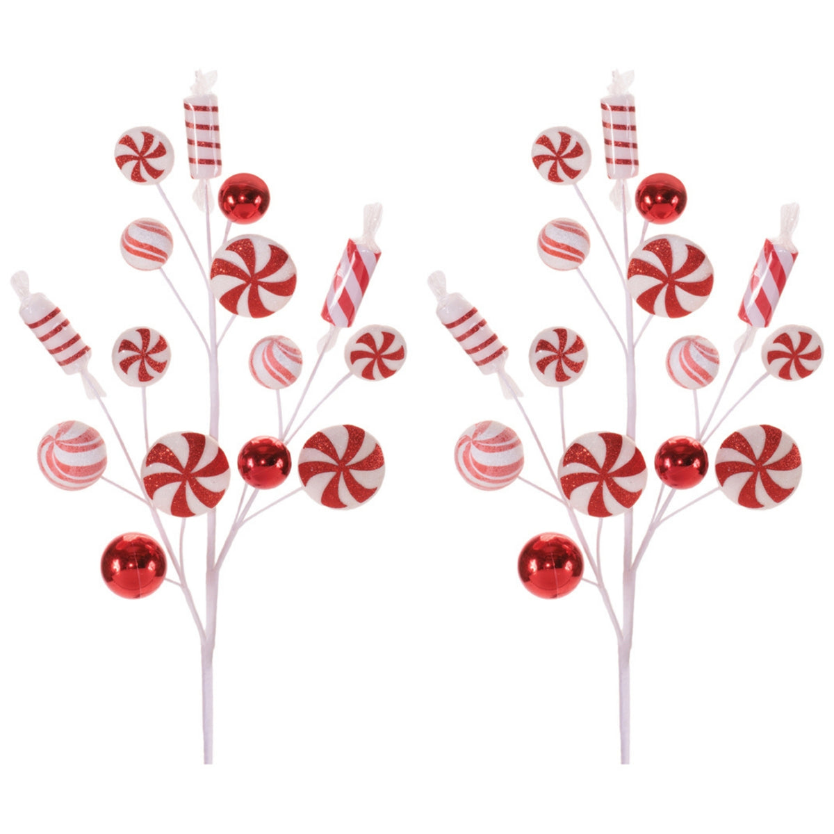 Candy Spray (Set of 2) 31”H Foam/Plastic -Ship Only