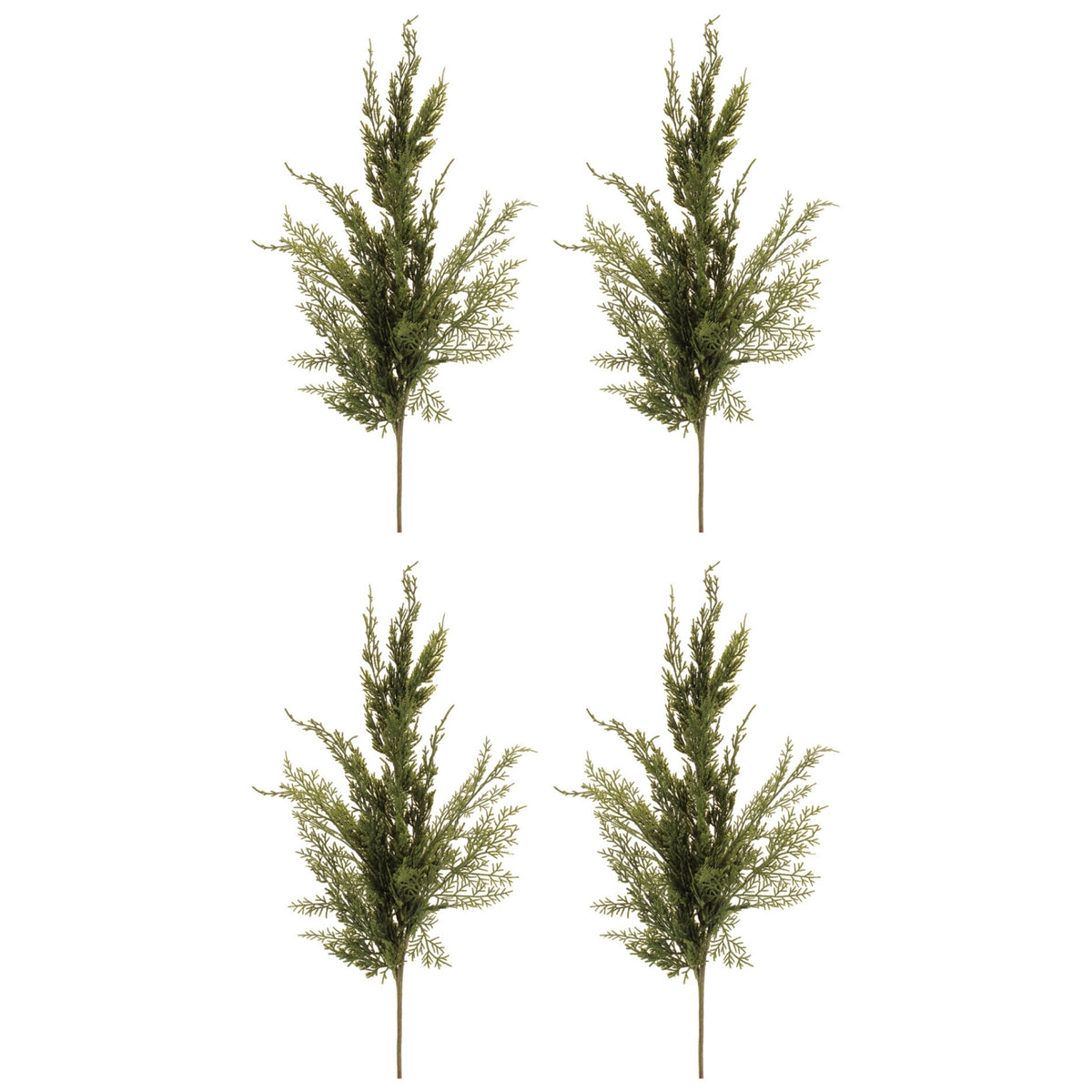 Pine Spray (Set of 4) 34.25”H Plastic -Ship Only