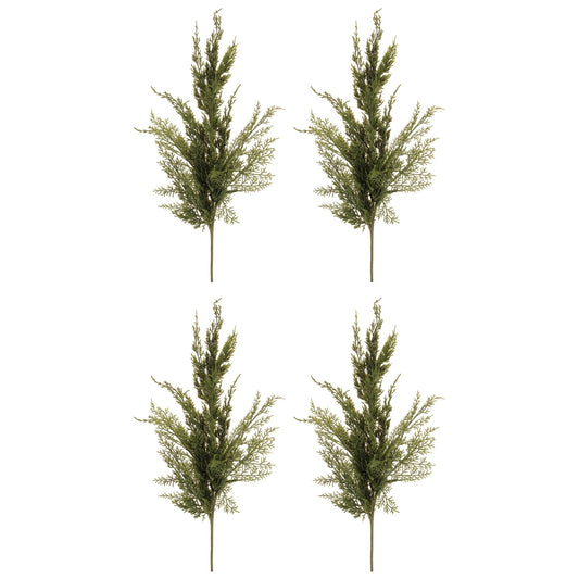 Pine Spray (Set of 4) 34.25”H Plastic -Ship Only