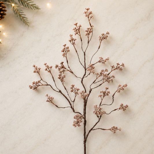Mini Berry Branch (Set of 4) 32.5”H Foam/Wire -Ship Only
