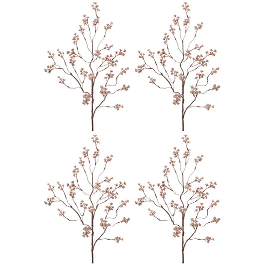 Mini Berry Branch (Set of 4) 32.5”H Foam/Wire -Ship Only