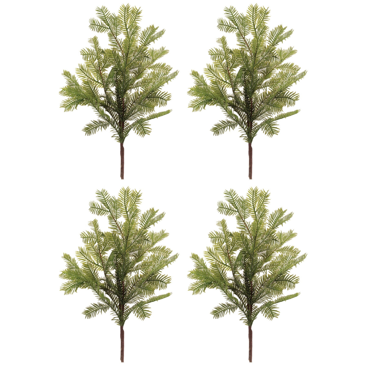 Pine Spray (Set of 4) 28”H Plastic (Fresh Touch) -Ship Only
