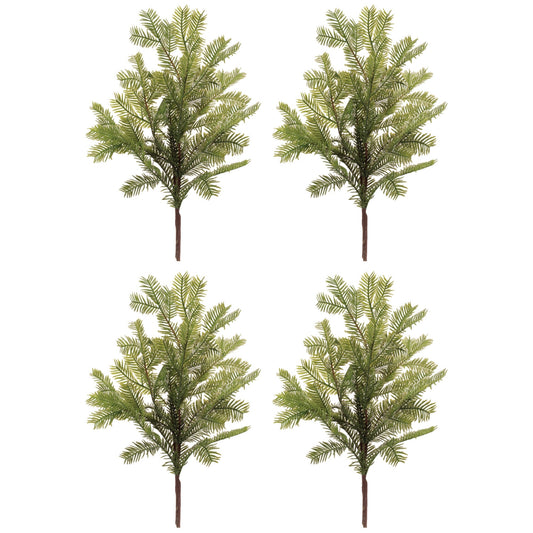 Pine Spray (Set of 4) 28”H Plastic (Fresh Touch) -Ship Only