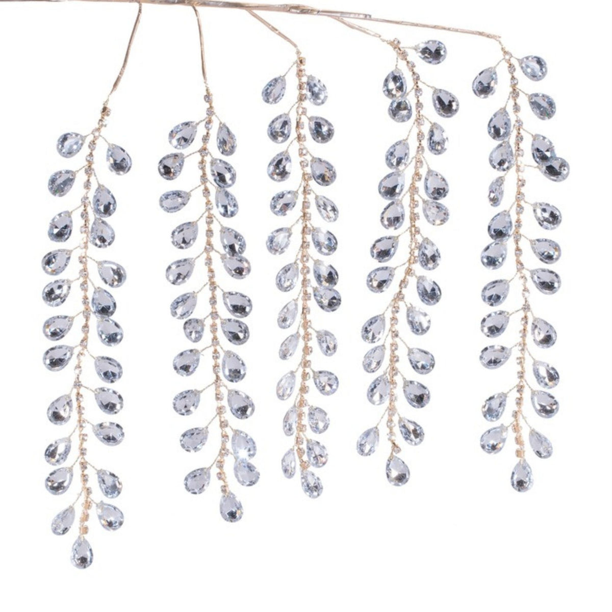 Jewel Drop Spray (Set of 2) 31”H Acrylic -Ship Only
