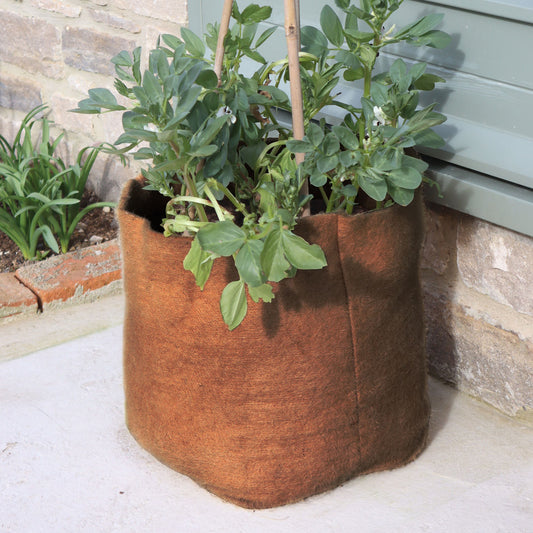 10.5 gal. 40L Hemp Fiber Planter -Ship Only