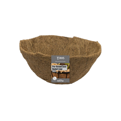 12" Preformed Coco Basket Liner RHS