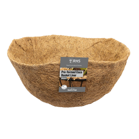 16" Preformed Coco Basket Liner RHS -Ship Only