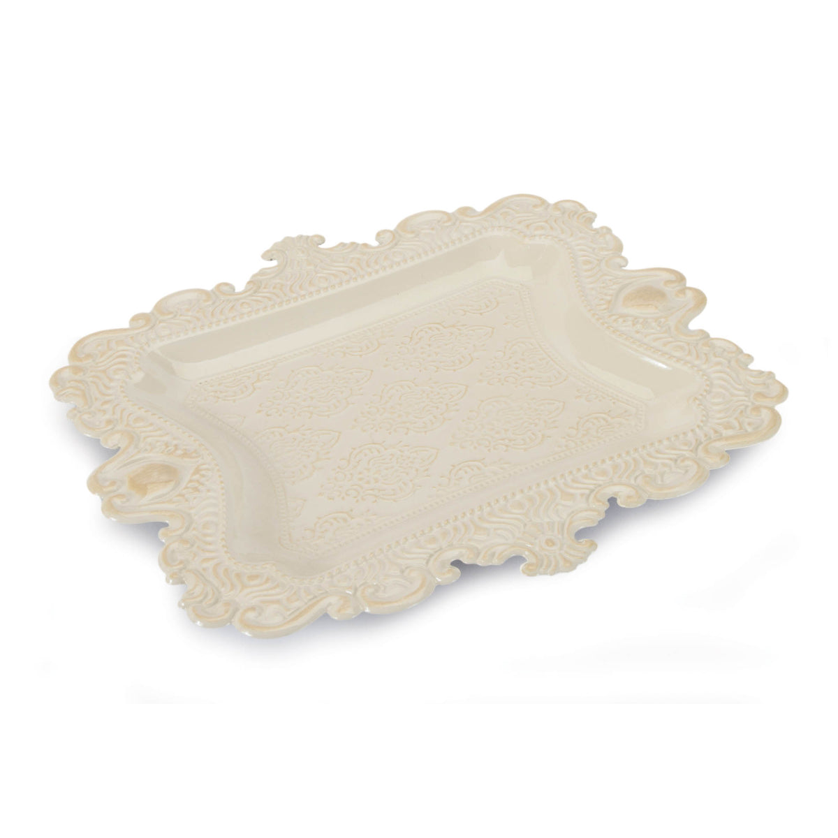 Tray (Set of 3) 7" x 8", 9"SQ, 10.5" x 12" Iron -Ship Only