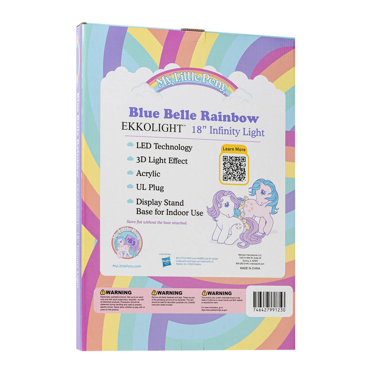 My Little Pony Blue Belle Rainbow Ekkolight 18"H