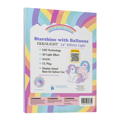 My Little Pony Starshine with Balloons Ekkolight 24"H