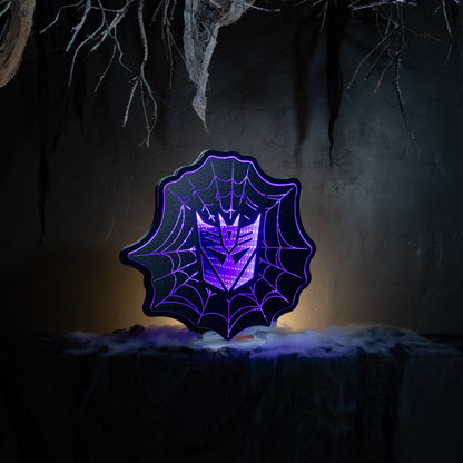 Transformers Decepticon Web Ekkolight 18"H