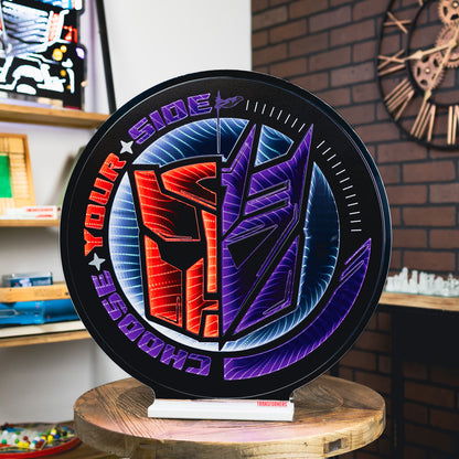 Transformers Chose Your Side Ekkolight 24"H