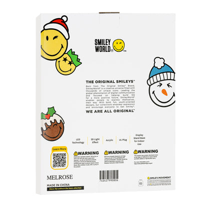 SmileyWorld(R) Holiday Santa Ekkolight 16"H