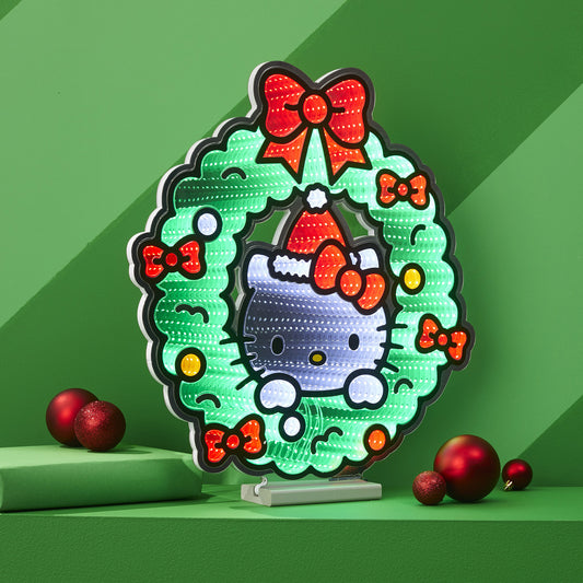 Hello Kitty®️  Wreath Ekkolight 20”H -Ship Only