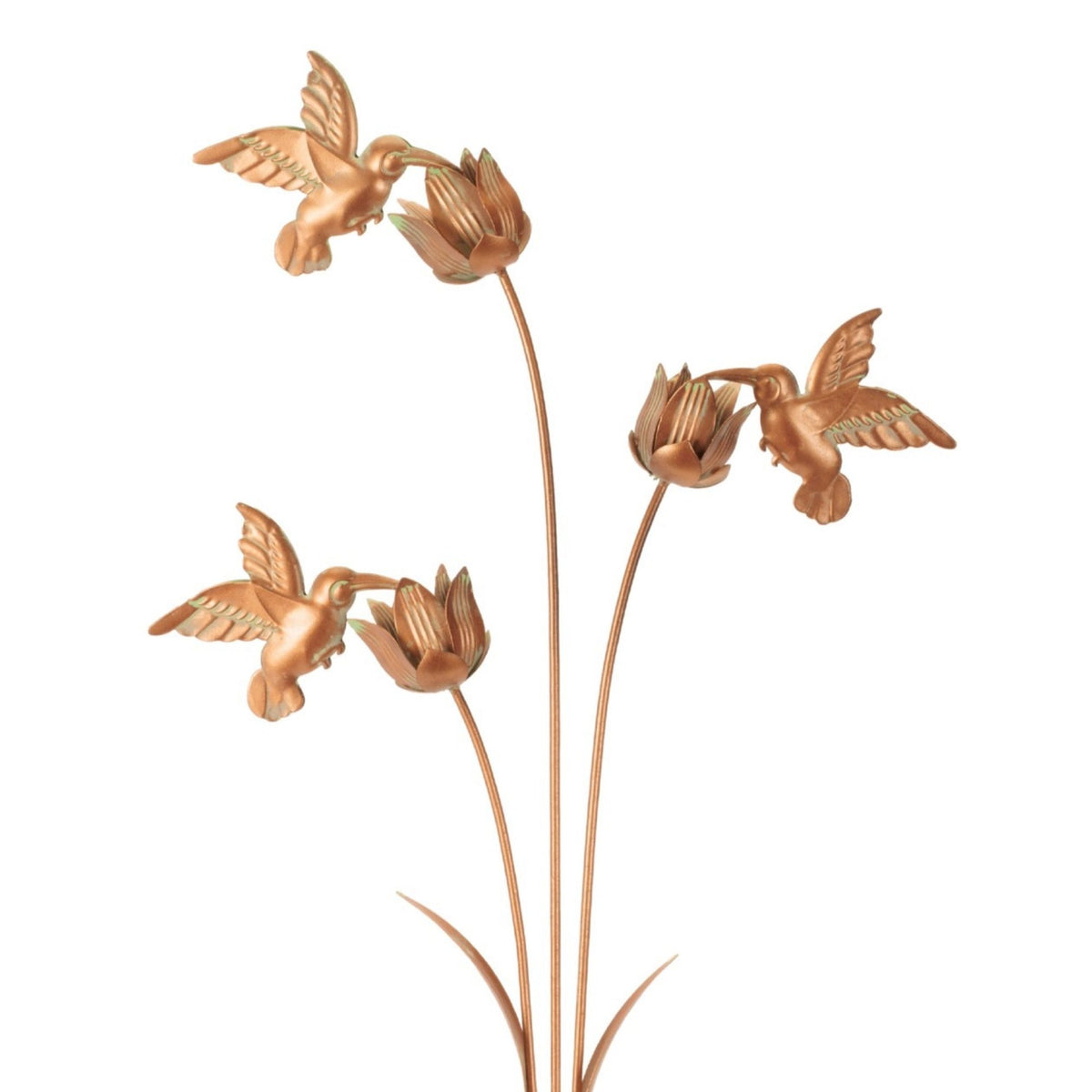 Hummingbird Garden Stake 27.5”H Iron -Ship Only