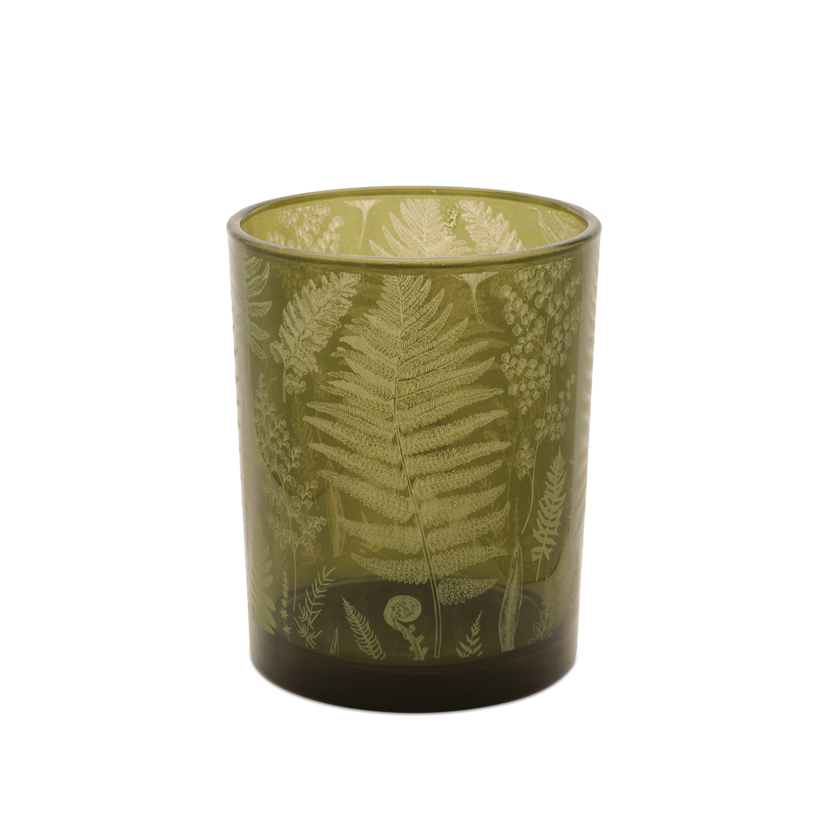 Candle Holder (Set of 2) 4"D x 5"H, 4.5"D x 7"H Glass -Ship Only