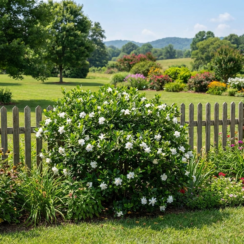 August Beauty Gardenia (Gardenia jasminoides 'August Beauty') - QT -Ship Only