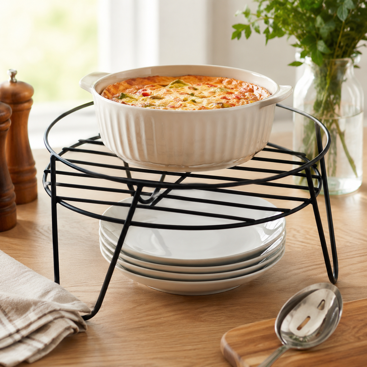 Short Metal Plant Stand -Ship Only