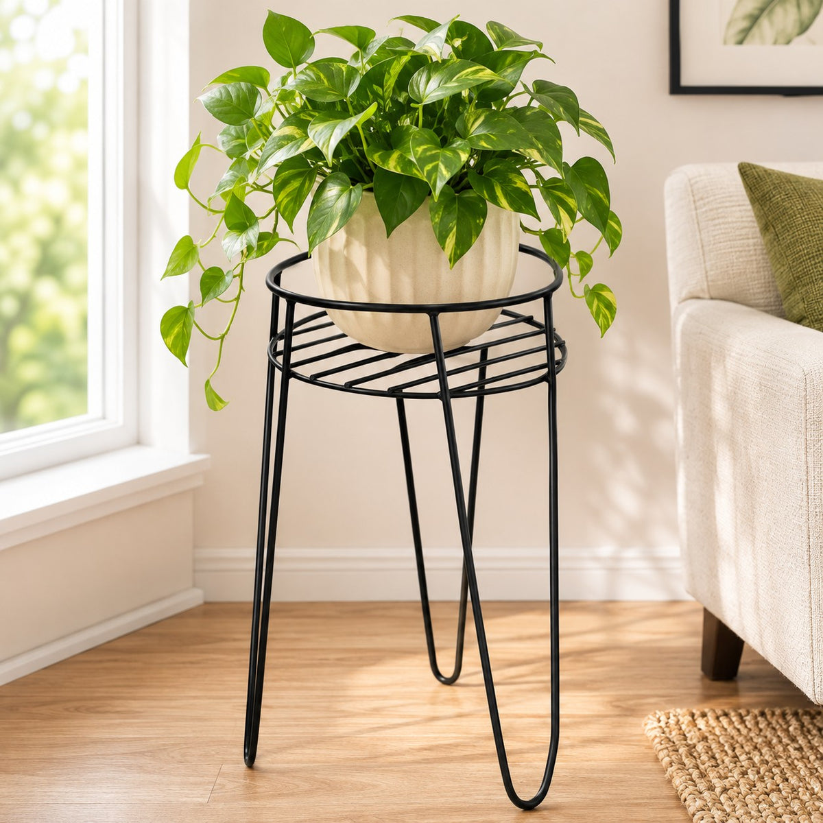 Medium Metal Plant Stand -Ship Only