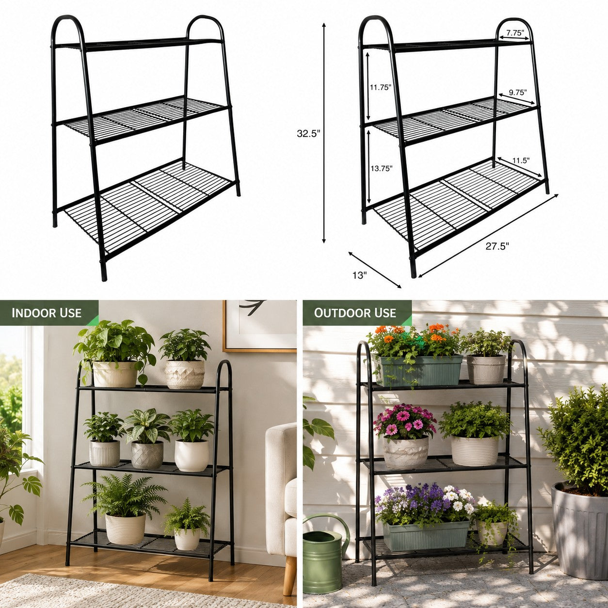 Balcony Plant Stand -Ship Only