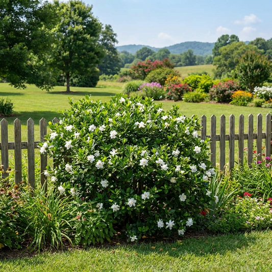 August Beauty Gardenia (Gardenia jasminoides 'August Beauty') - QT -Ship Only