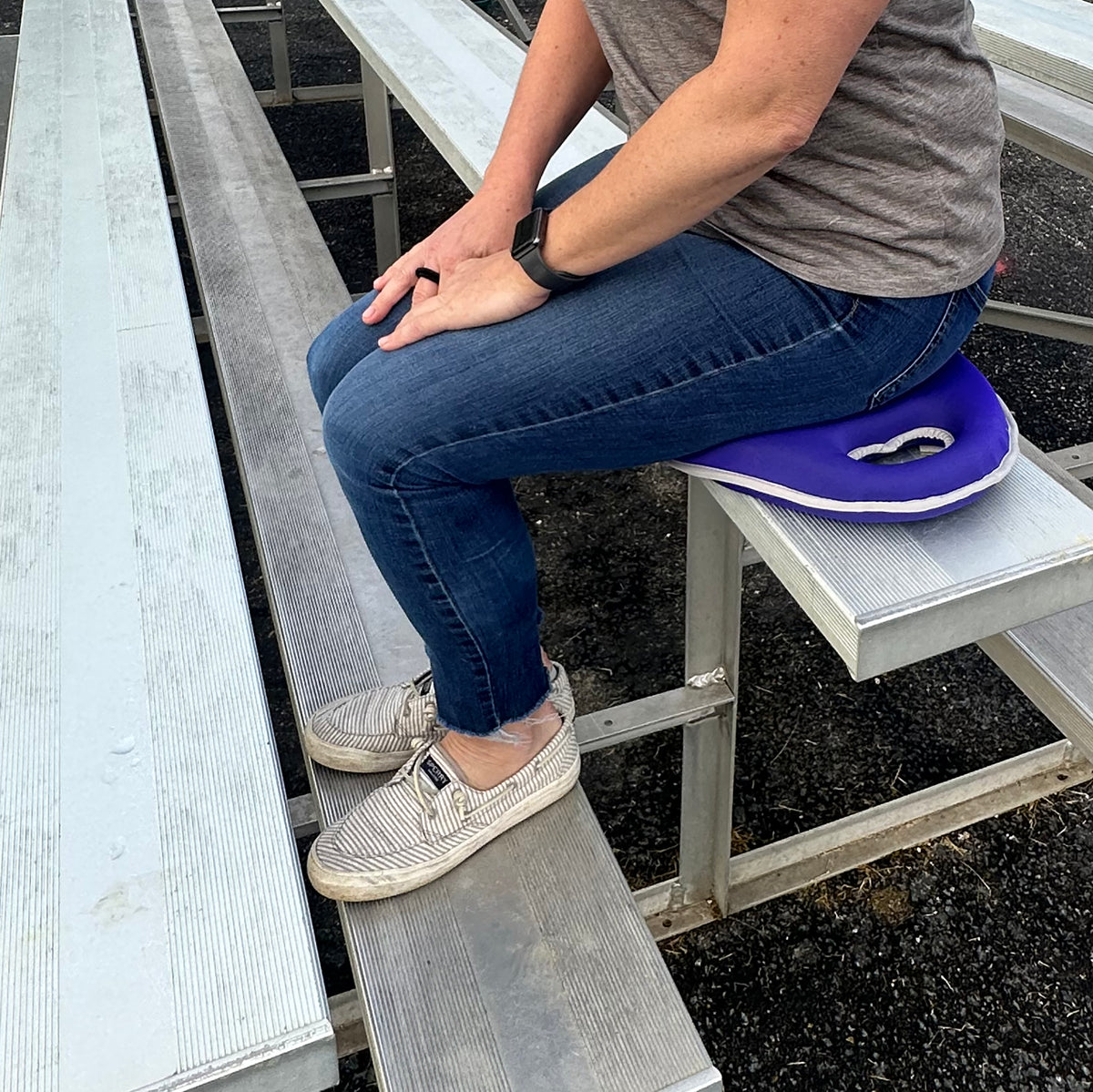 Violet Memory Foam Kneeling Cushion -Ship Only