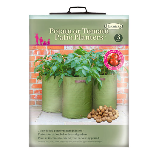 Potato/Tomato Patio Planter 3pk -Ship Only