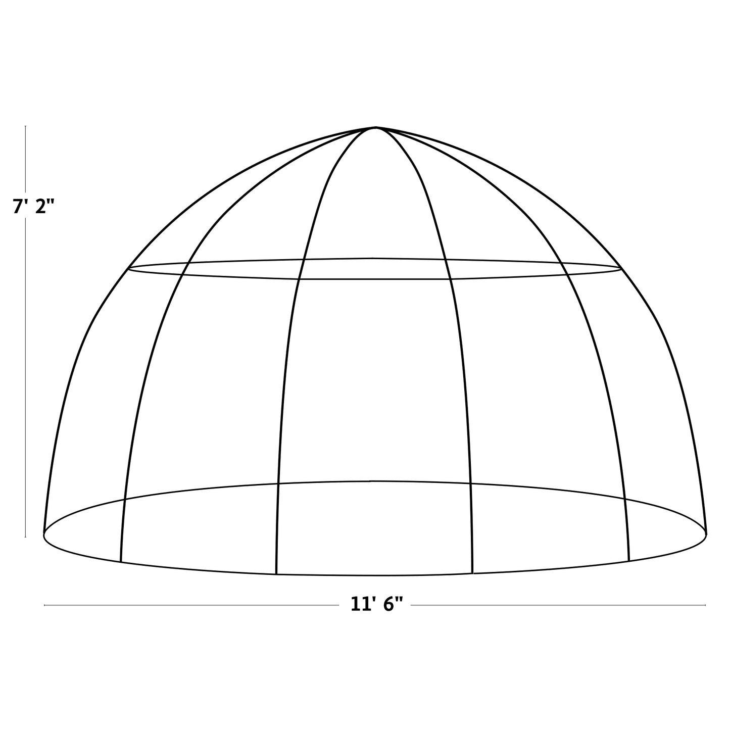 Large Sunbubble Greenhouse -Ship Only