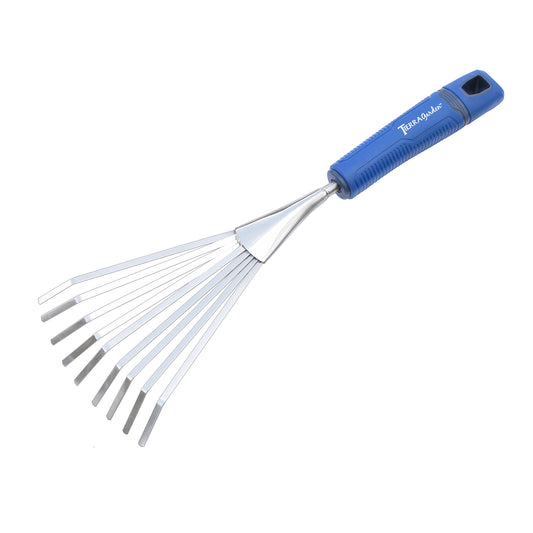 Stainless Steel Hand  Rake with TPR Handle -Ship Only