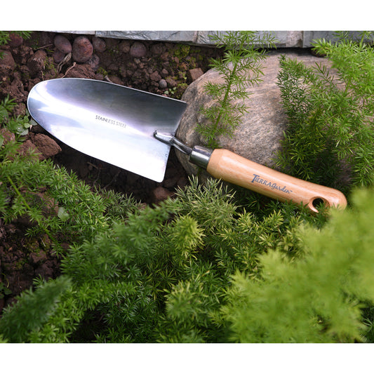 Stainless Steel Trowel with Bamboo Handle -Ship Only