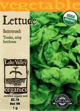 ORGANIC LETTUCE BUTTERCRUNCH  HEIRLOOM